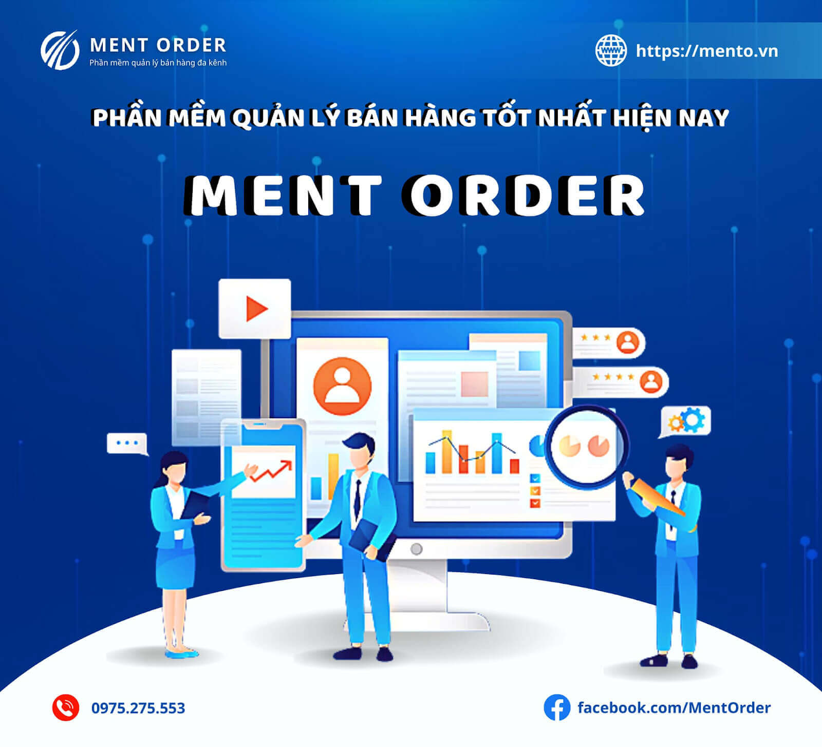 Ment Order - Phần mềm quản lý bán hàng tốt nhất hiện nay