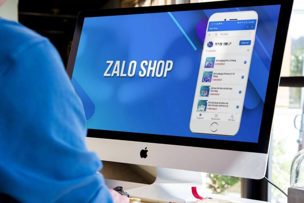 Ứng dụng bán hàng online Zalo