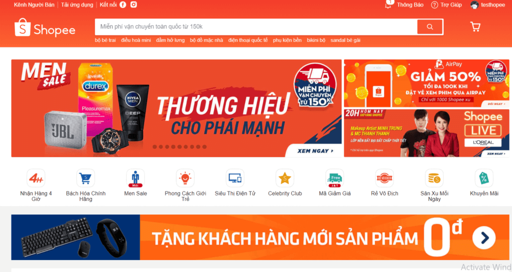 Xây dựng thương hiệu trên Shopee