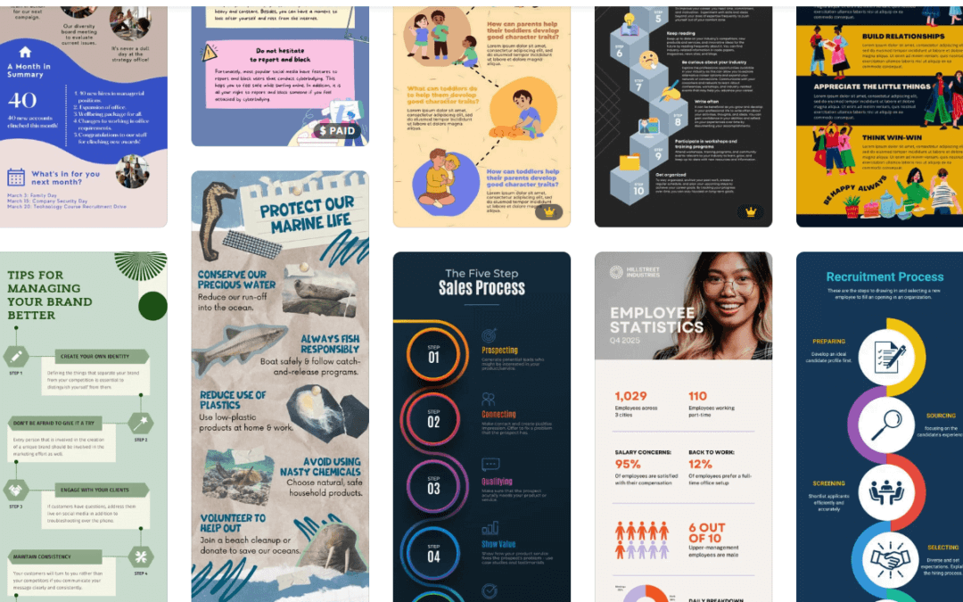 Hướng dẫn làm Infographic miễn phí với Canva