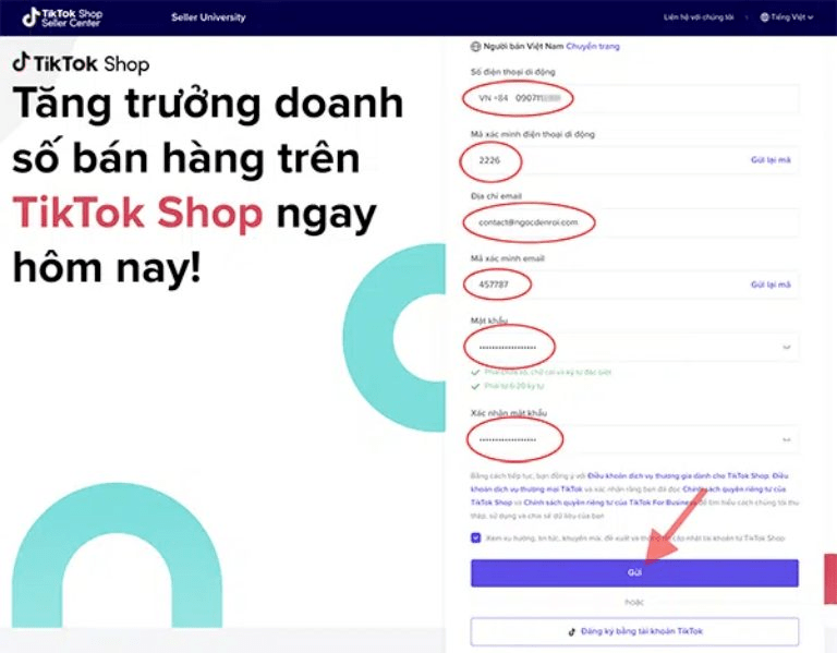 Hướng dẫn bán hàng trên Tiktok